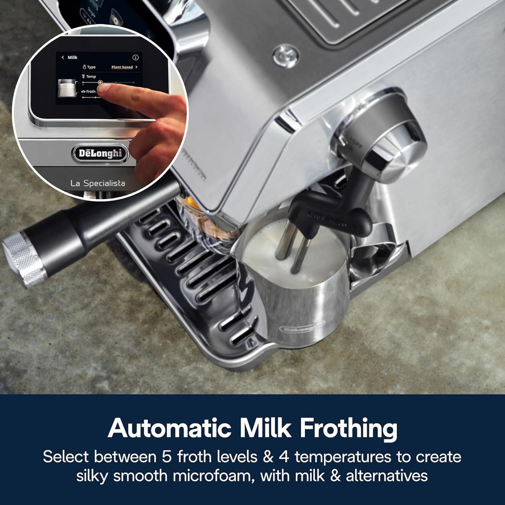 De’Longhi La Specialista Touch Espresso Machine with Cold Brew Nibeza Style