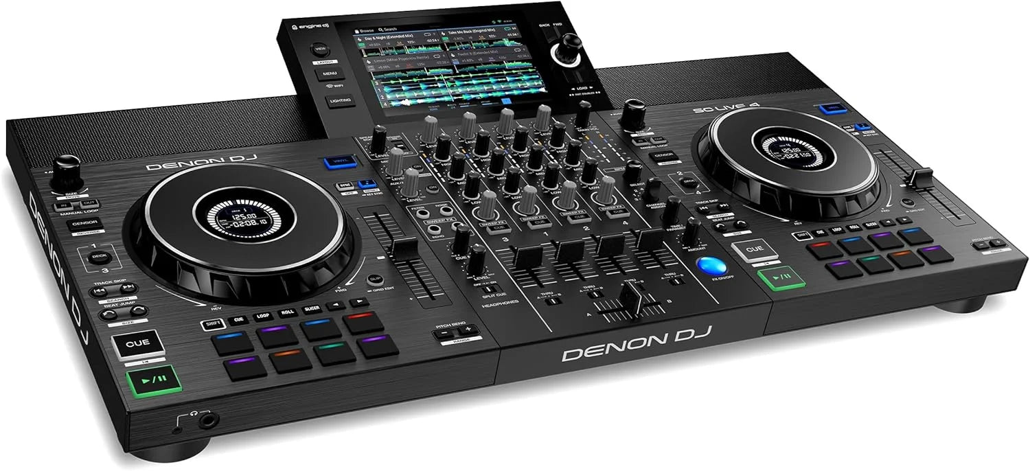 Denon DJ SC LIVE 4 4-Deck Standalone DJ Nibeza Style