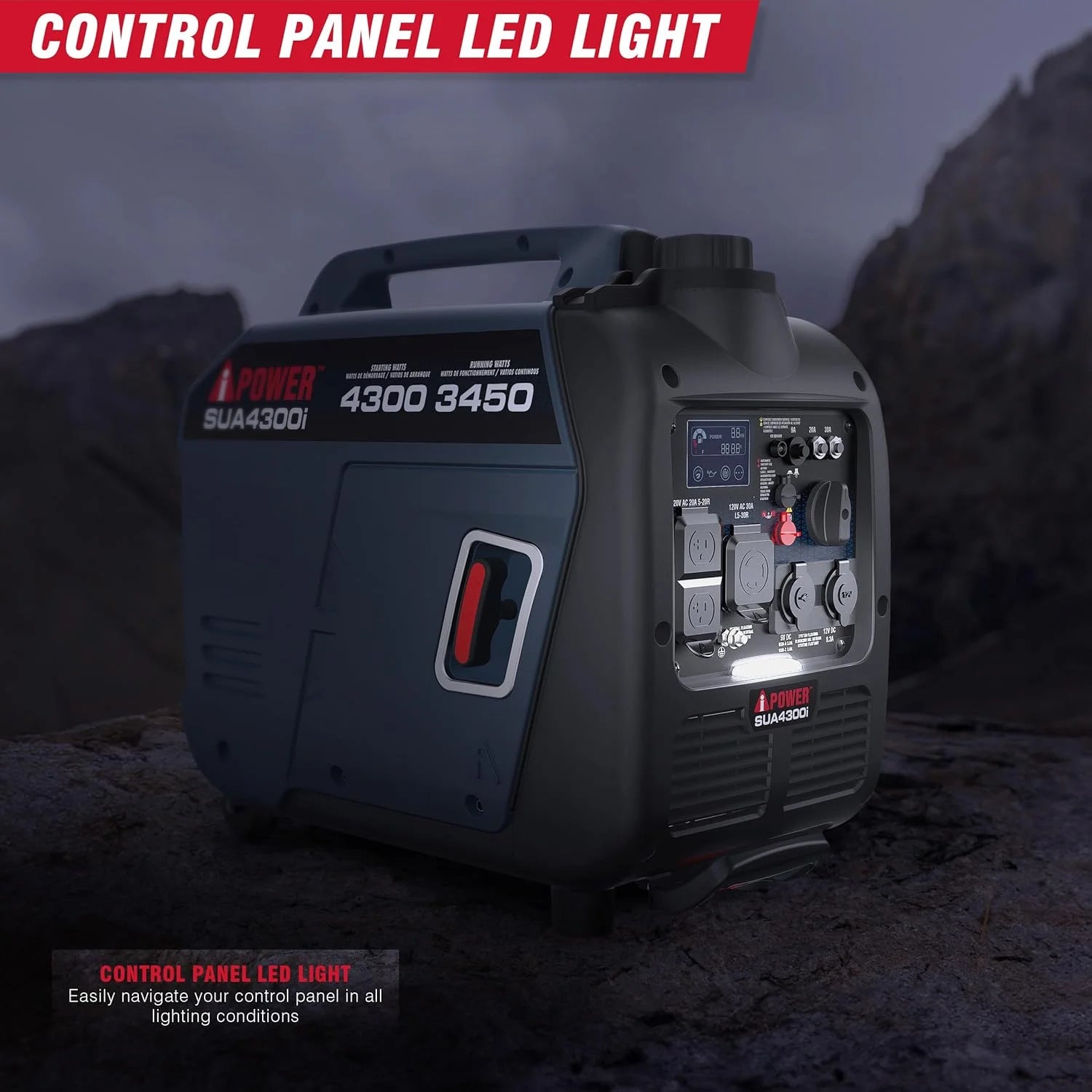 A-iPower 4300-Watt Inverter Generator Nibeza Style