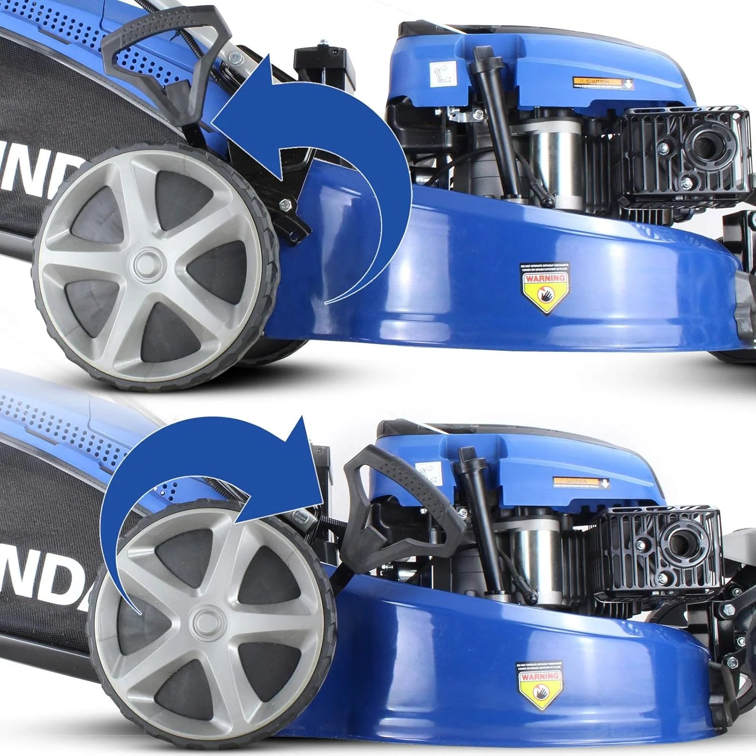 Hyundai HYM510SPEZ 20″/51cm 196cc Electric-Start Self-Propelled Petrol Nibeza Style