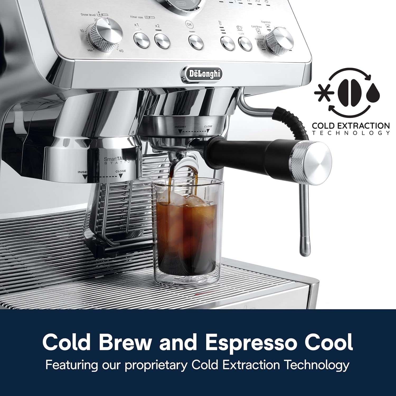 De’Longhi La Specialista Opera Espresso Machine with Cold Brew Nibeza Style