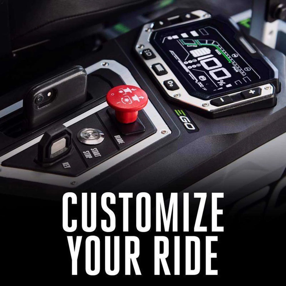 EGO Power+ Z6 ZT5207L 52 in. 56 V Battery Zero Turn Riding Mower Kit (Battery & Charger) W/ SIX 12.0 AH BATTERIES Nibeza Style