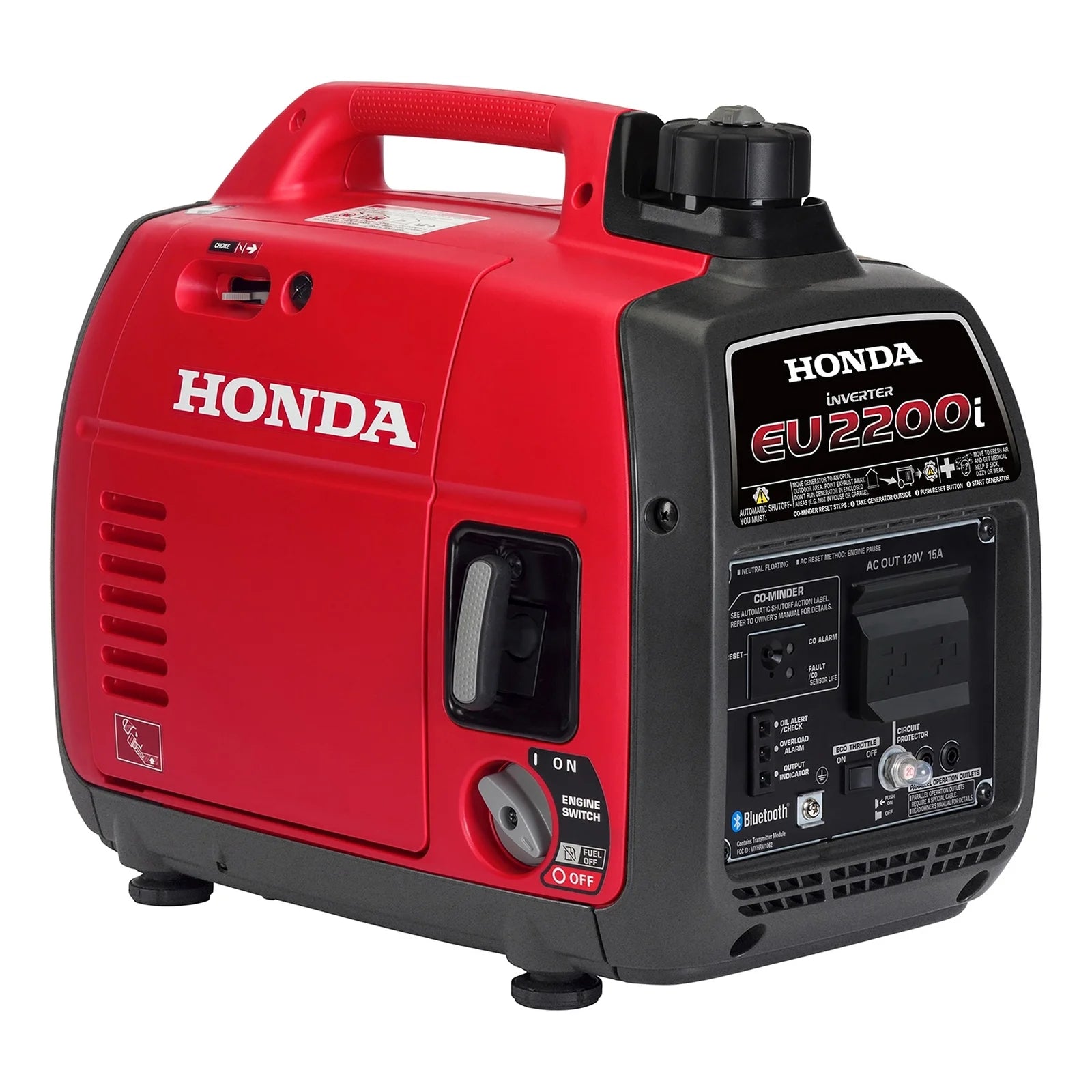 Honda Generator EU2200i Inverter Generator with CO-MINDER in Gray Nibeza Style