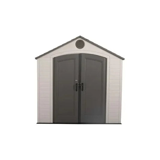 LIFETIME 8 X 5 Ft Outdoor Storage Shed with Window Nibeza Style