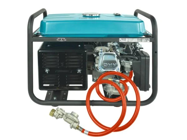 Könner & Söhnen KS 3000G Ibrido Benzina GPL 4 Tempi Generatore in Rame 3000 Watt 16A 230V Nibeza Style
