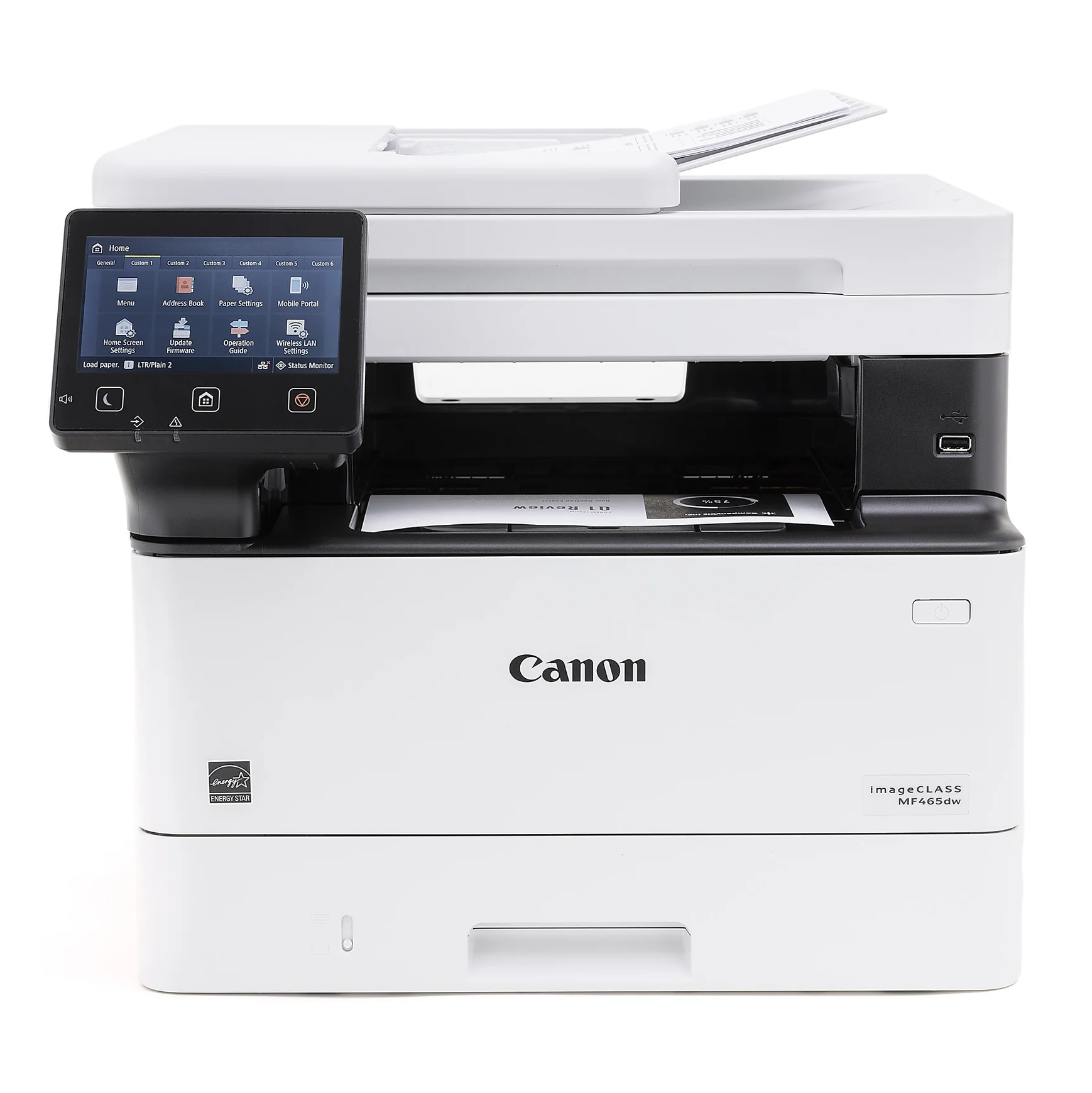 Canon imageCLASS MF465dw Wireless Mobile-Ready Duplex Laser All-In-One Monochrome Printer Nibeza Style