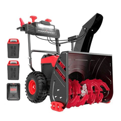 Powersmart 24-Inch 80V Cordless Battery Snow Blower Nibeza Style