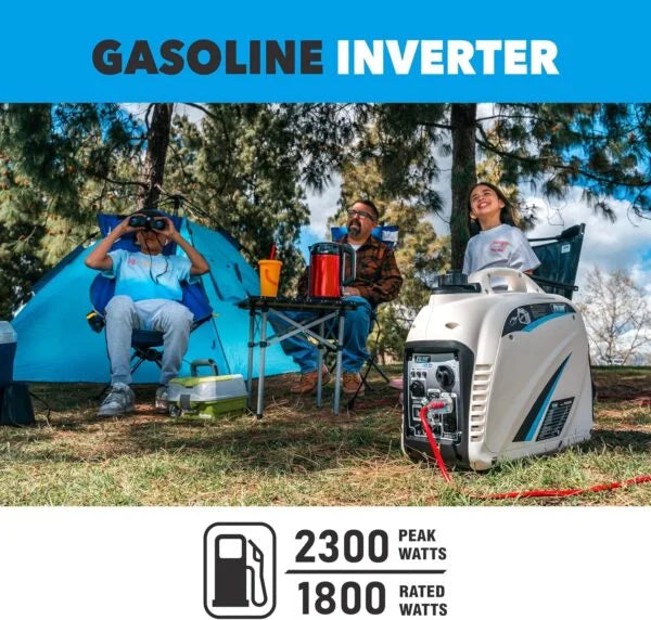 Pulsar PG2300iS 2,300W Portable Inverter Generator, Super Quiet Nibeza Style