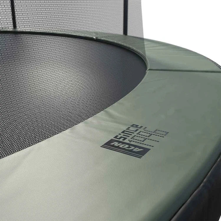 Acon Air 15ft Round Trampoline with Premium Net and Ladder Nibeza Style