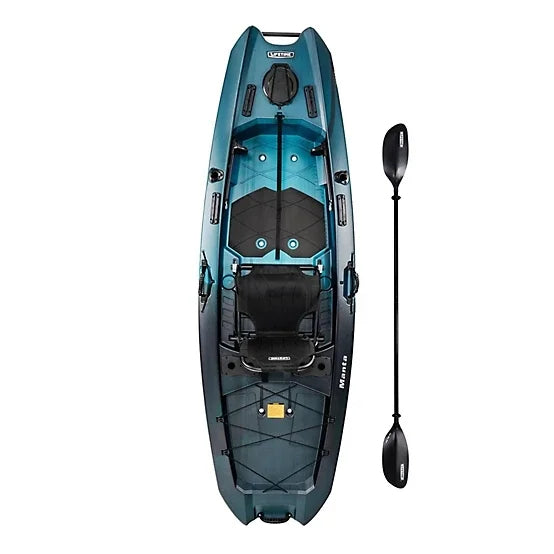 Aurora Fusion Lifetime Manta 10 ft. Sit-On-Top Angler Kayak Nibeza Style