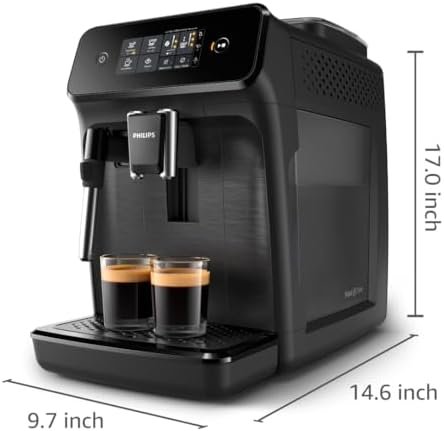 Gaggia Magenta Plus Super-Automatic Espresso Machine, 60 ounces,Black Nibeza Style