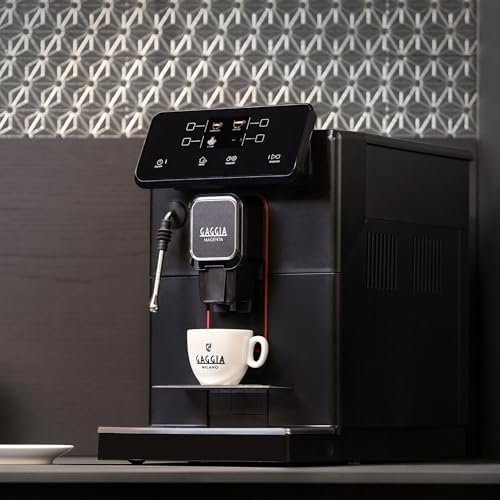 Gaggia Magenta Plus Super-Automatic Espresso Machine, 60 ounces,Black Nibeza Style