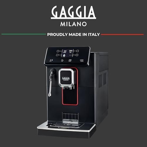 Gaggia Magenta Plus Super-Automatic Espresso Machine, 60 ounces,Black Nibeza Style