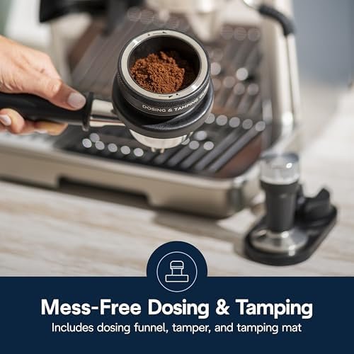 De’Longhi La Specialista Arte Evo Espresso Machine – Compact Cold Brew Coffee Maker with Grinder, Milk Steam Wand/Frother & Tamping Tools – Home Barista Kit for Lattes, Cappuccinos, Iced Coffee Nibeza Style