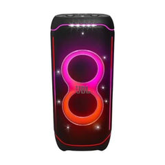 JBL Partybox Ultimate – Multi Purpose Party Speaker, with Wi-fi & Bluetooth Connectivity, Wireless, Lightshow, IPx4 Slashproof, Dual Mic & Guitar Inputs, Handle & Sturdy Wheels, Black Nibeza Style