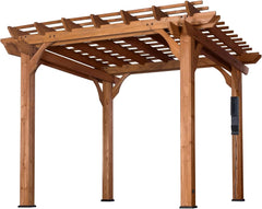 Backyard Discovery 10×10 Wooden Pergola with Shipping & Assembly Included Nibeza Style