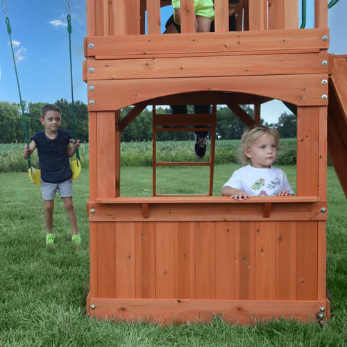 Backyard Discovery Atlantis Wooden Swing Set Nibeza Style