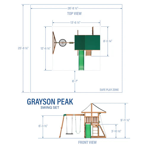 Backyard Discovery Grayson Peak Swing Set Nibeza Style