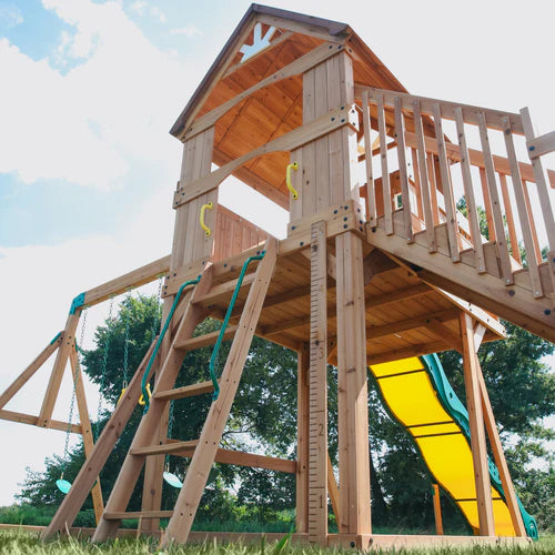 Backyard Discovery Malibu Cedar Swing Set Nibeza Style