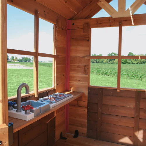 Backyard Discovery Malibu Cedar Swing Set Nibeza Style