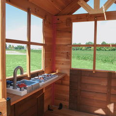 Backyard Discovery Malibu Cedar Swing Set Nibeza Style