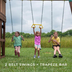 Backyard Discovery Skyfort III Swing Set Nibeza Style