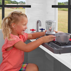 Backyard Discovery Sweetwater Heights Elevated Playhouse Nibeza Style