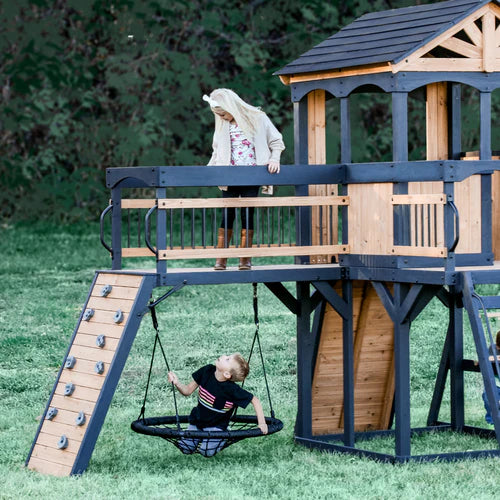 Backyard Discovery Timber Crossing Swing Set Nibeza Style
