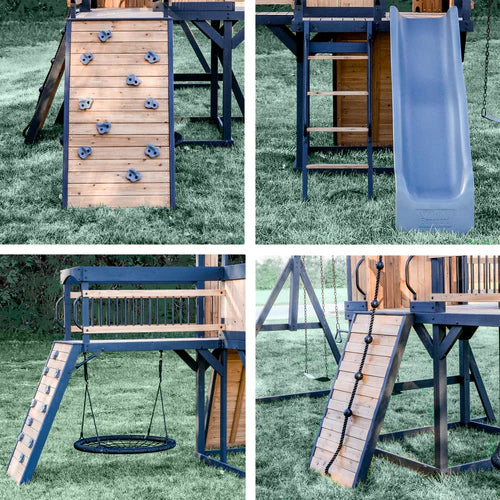 Backyard Discovery Timber Crossing Swing Set Nibeza Style