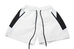 Black White Shorts-NIBEZA Apparels-Nibeza Style