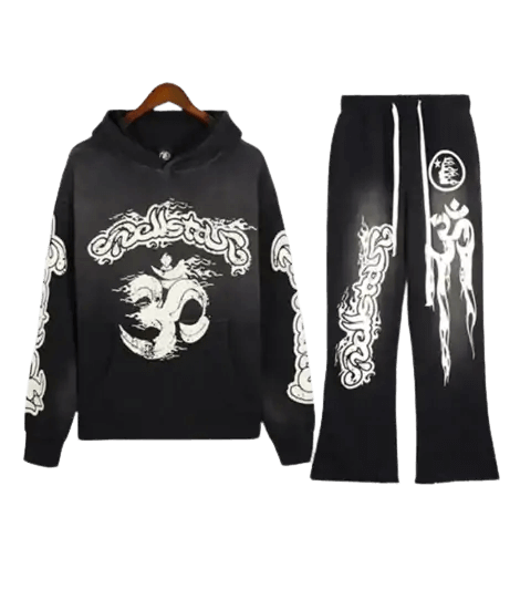 Black Yoga Tracksuit-NIBEZA Apparels-Nibeza Style