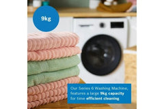 Bosch Series 6 WGG24400GB 9kg 1400 Spin Washing Machine Nibeza Style