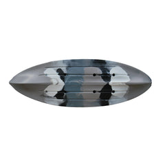 Brooklyn Kayak UH-FK184-GRY 9 ft. 2 in. Sit on Top Single Fishing Kayak Seat And Paddle – Grey Camo Nibeza Style