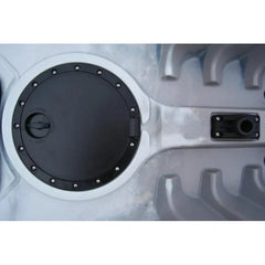 Brooklyn Kayak UH-FK184-GRY 9 ft. 2 in. Sit on Top Single Fishing Kayak Seat And Paddle – Grey Camo Nibeza Style