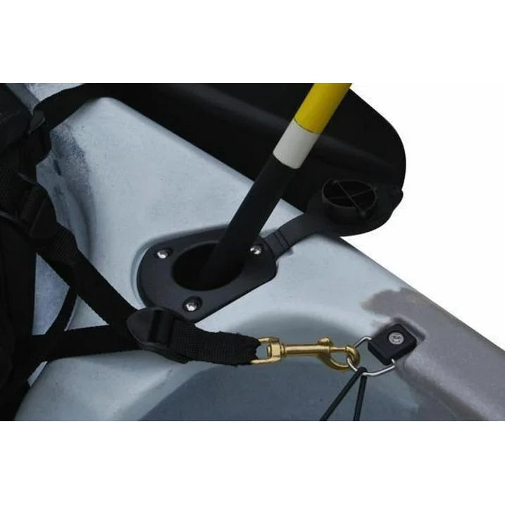 Brooklyn Kayak UH-FK184-GRY 9 ft. 2 in. Sit on Top Single Fishing Kayak Seat And Paddle – Grey Camo Nibeza Style