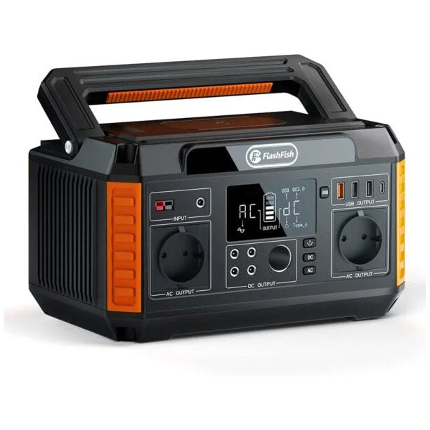 Flashfish P60 Portable Power Station | 560W 520Wh, P60 Nibeza Style