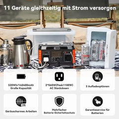 Flashfish P60 Portable Power Station | 560W 520Wh, P60 Nibeza Style