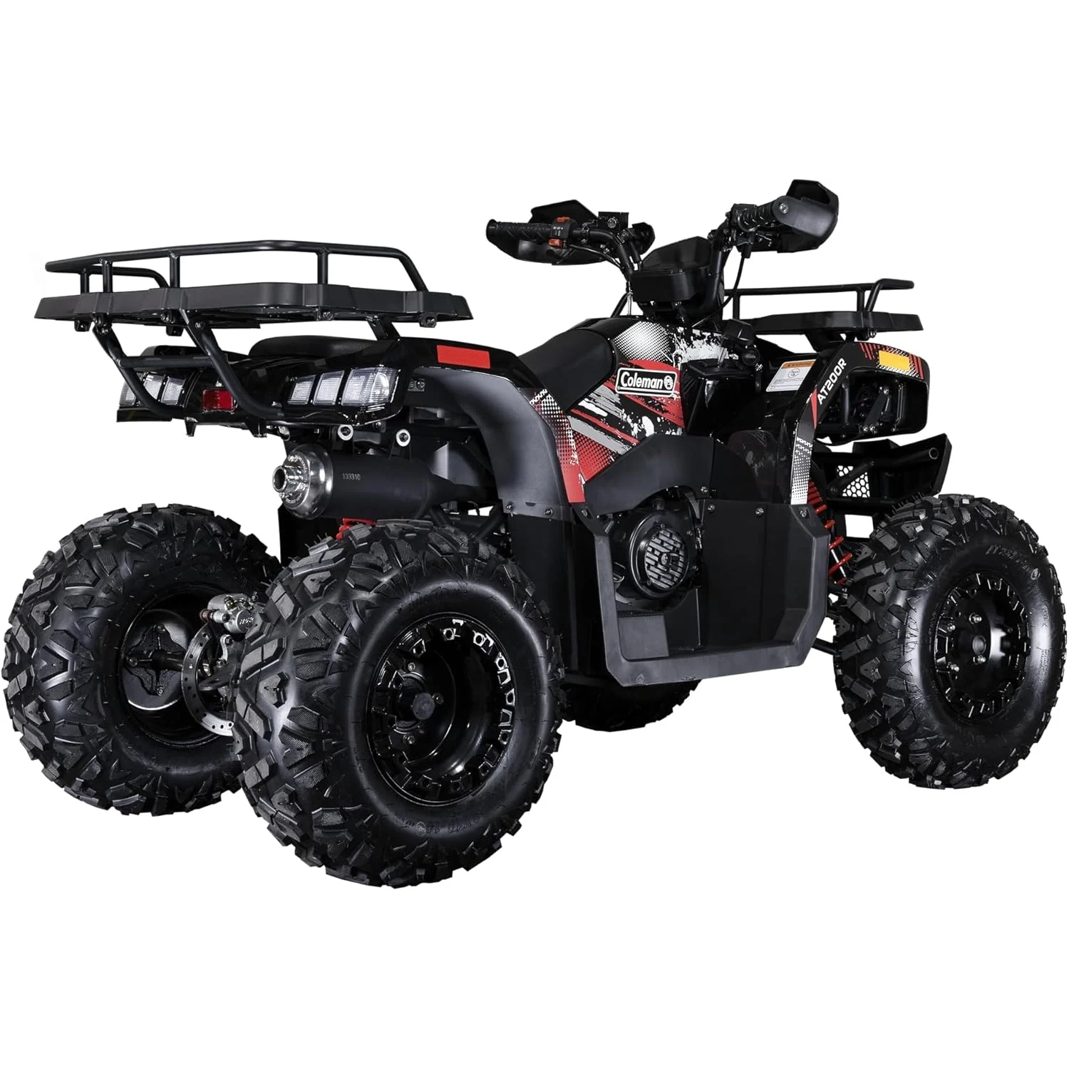 Coleman Powersports AT200R 169cc Gas Powered Adult ATV Nibeza Style