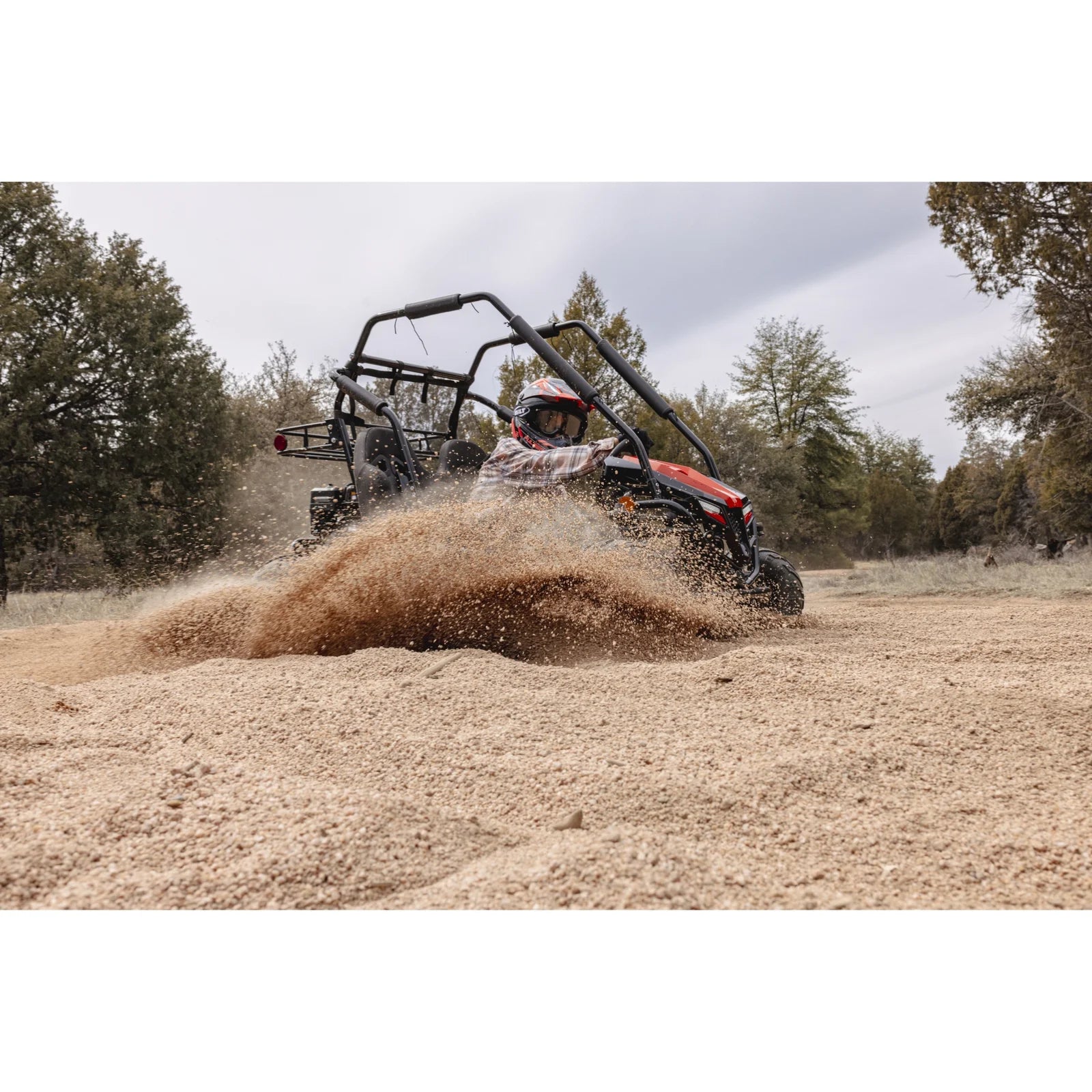 Coleman Powersports GK200 196cc Gas Powered Dual Seat Go-Kart Nibeza Style