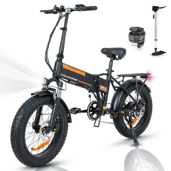 Colorway ORANGE Electric Bike Nibeza Style