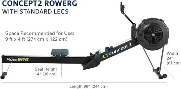 Concept 2 Model D Indoor Rowing Machine Nibeza Style