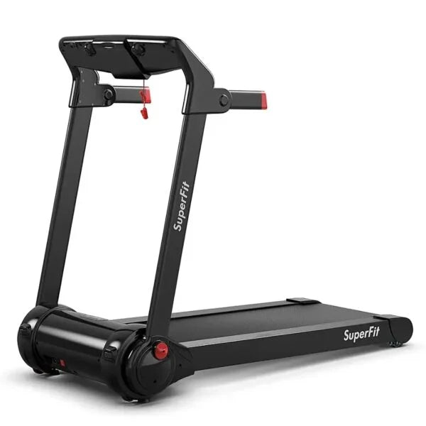 Costway SuperFit 3HP Folding Electric Treadmill Running Machine w/ Speaker Nibeza Style