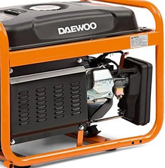 Daewoo GDA 3500E 2800W 18L Petrol Generator Black, Orange Nibeza Style
