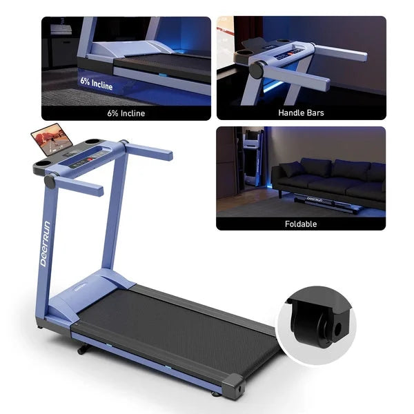 DeerRun A1 Pro Move+ Foldable Treadmill Nibeza Style