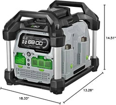 EGO POWER+ Portable Power Station, 3000W, Battery Powered, Inverter Generator for Home and Outdoor Use, Battery and Charger Not Included – PST3040 Nibeza Style