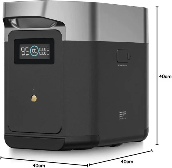 EcoFlow DELTA 2 extra battery, extra 1 kWh capacity for home emergency power Nibeza Style