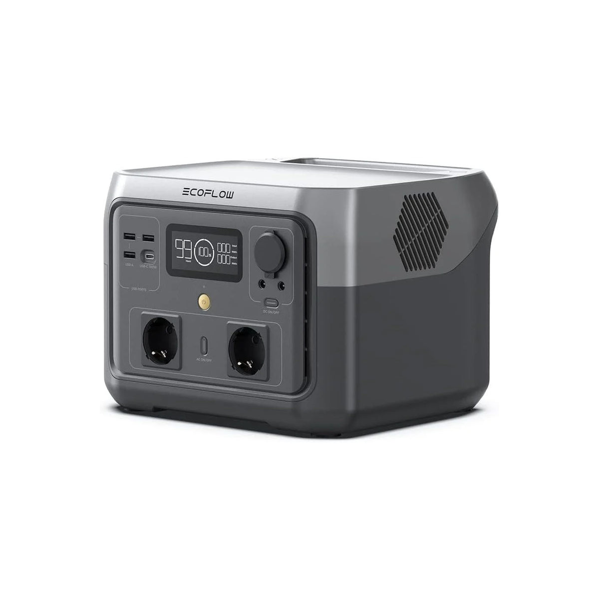 EcoFlow RIVER 2 MAX portable power station, 512 Wh LiFePO4 battery Nibeza Style