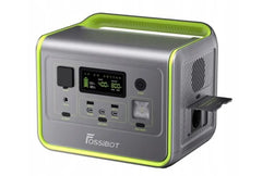 FOSSiBOT F800 Portable Power Station, 512Wh Solar Generator with LifePO4, 800W Nibeza Style