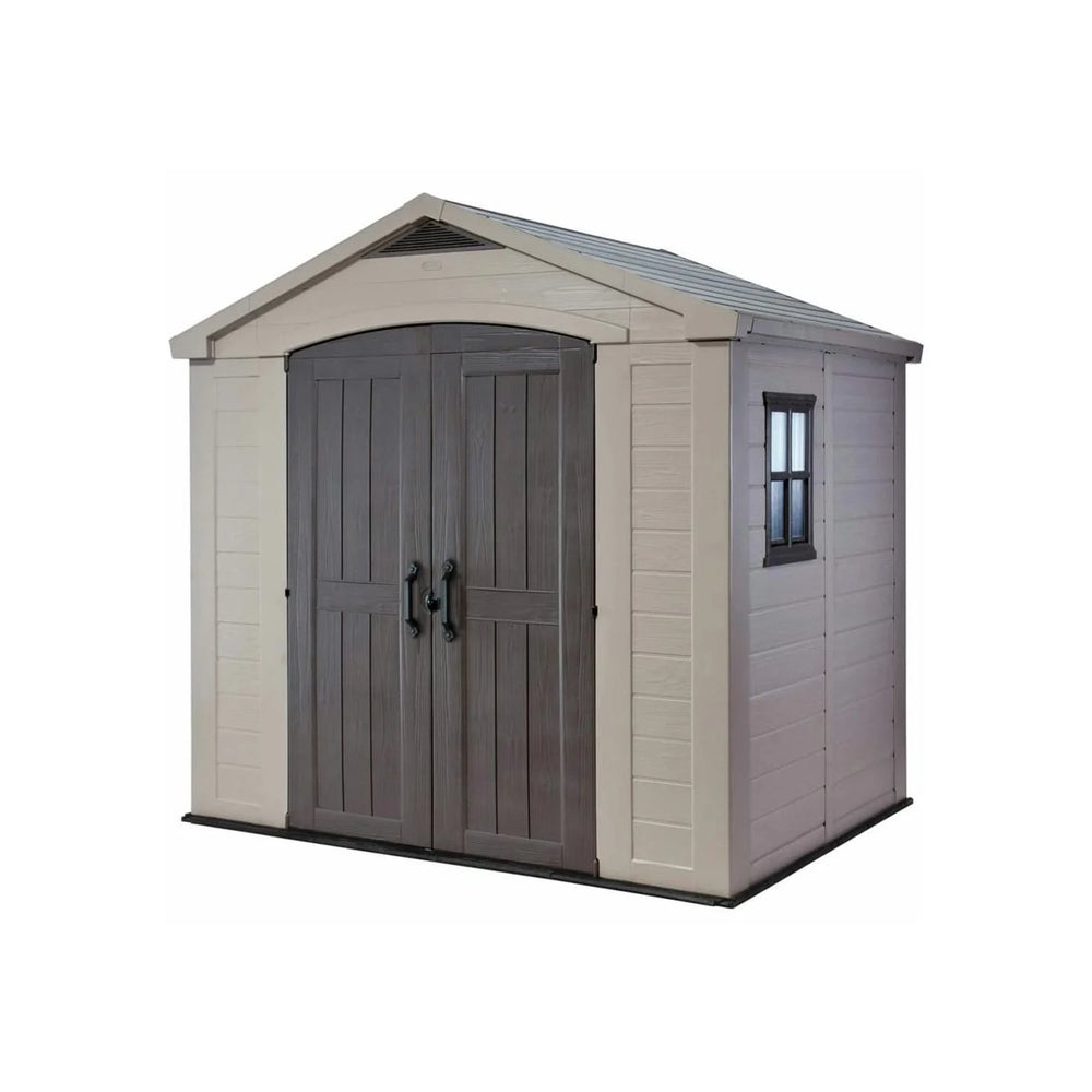 Keter Garden Shed Factor 86 Beige Nibeza Style