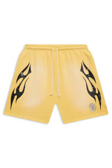 Flame Shorts Beige-NIBEZA Apparels-Nibeza Style